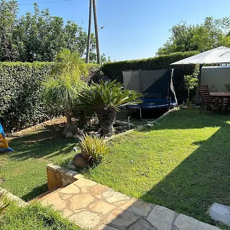 Family With Large Garden