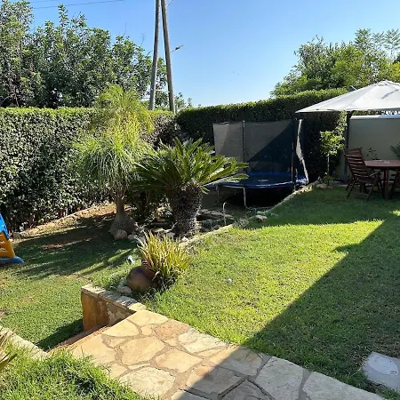 Family With Large Garden